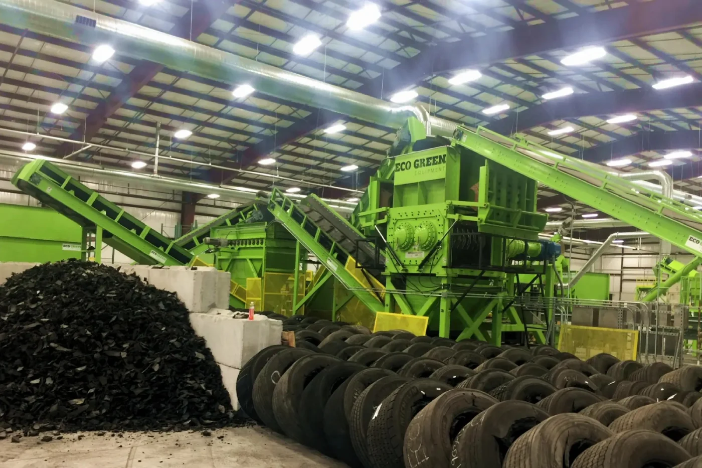 Rubber / Tire Recycling Plant